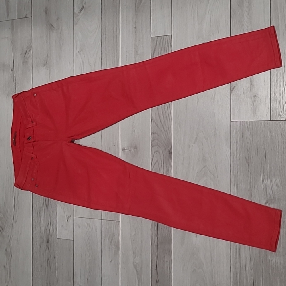 7 For All ManKind Red Jeans